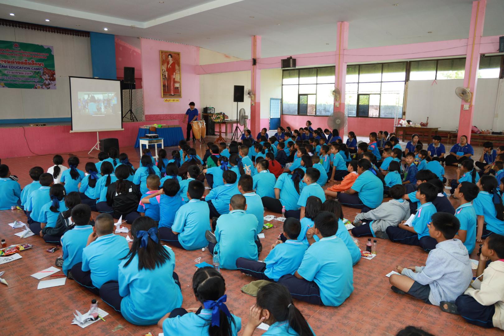 406. วันที่ 27 มกราคม 2569 โปรแกรมวิชาวิทยาศาสตร์ทั่วไป ได้จัดค่ายสเต็มศึกษาให้กับนักเรียนชั้นประถมศึกษาปีที่1-6 ณ โรงเรียนอนุบาลคลองขลุง จ.กำแพงเพชร